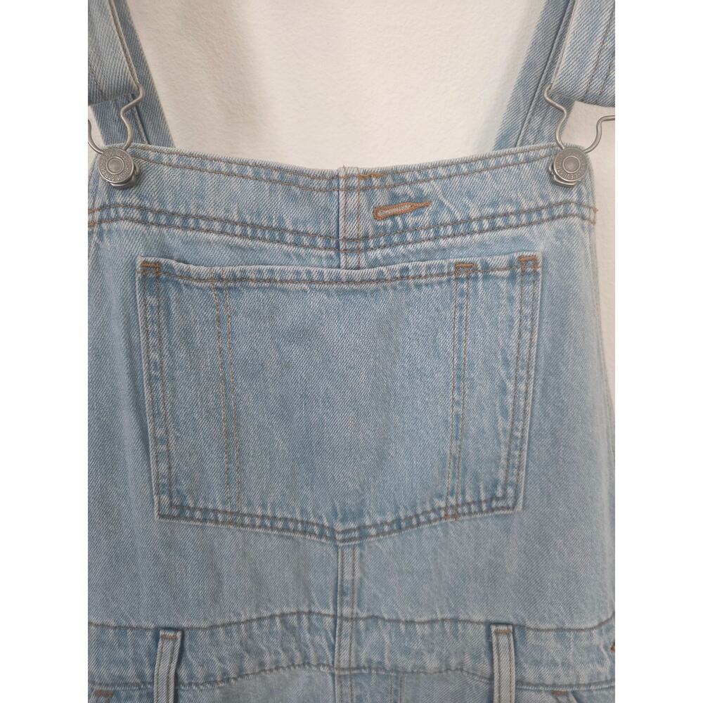 Levi's Women's Light Wash Bib Denim Overalls - Picture 3 of 6